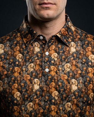 Dachshund Golf Polo