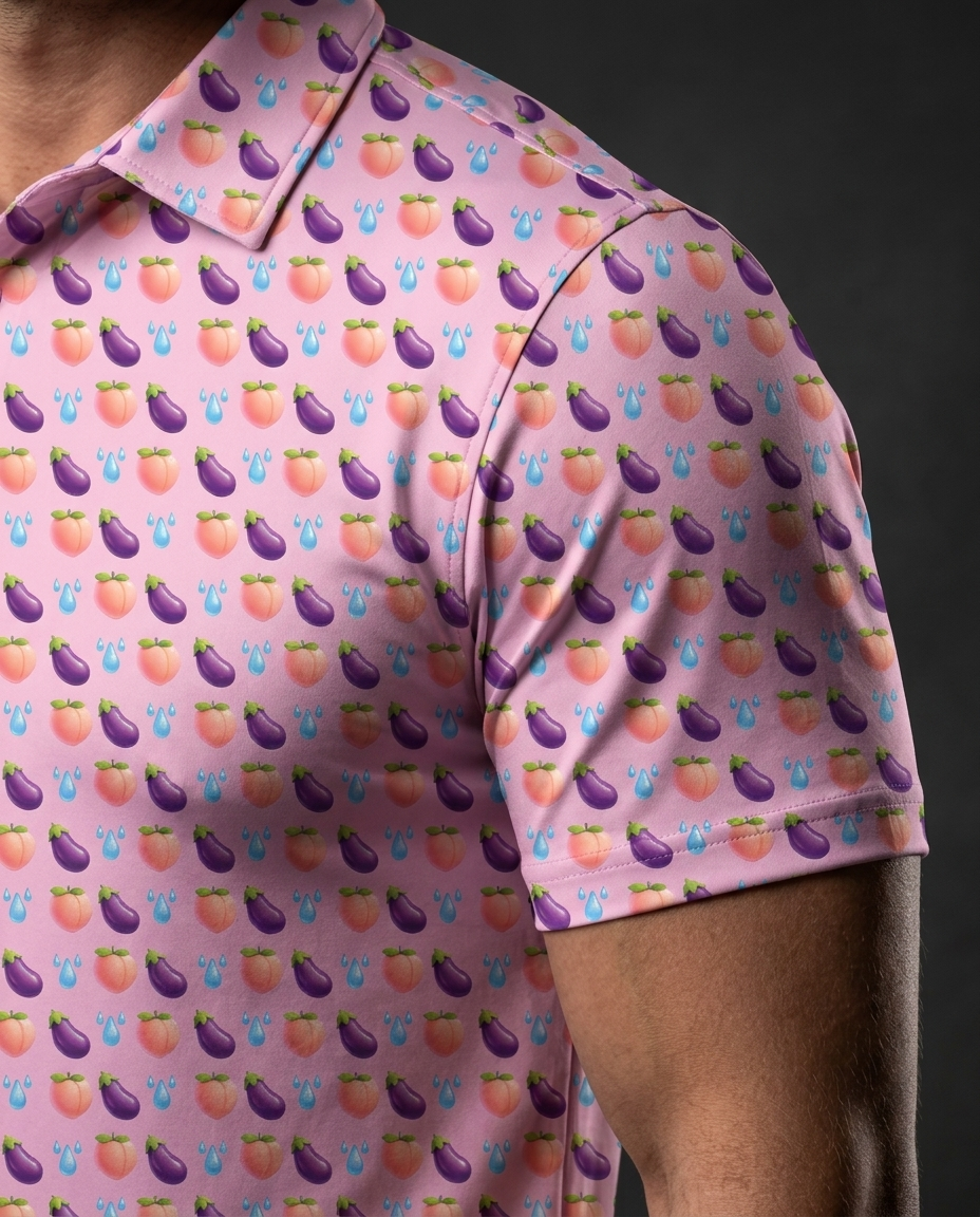 The Pink Orchard Polo Golf Polo