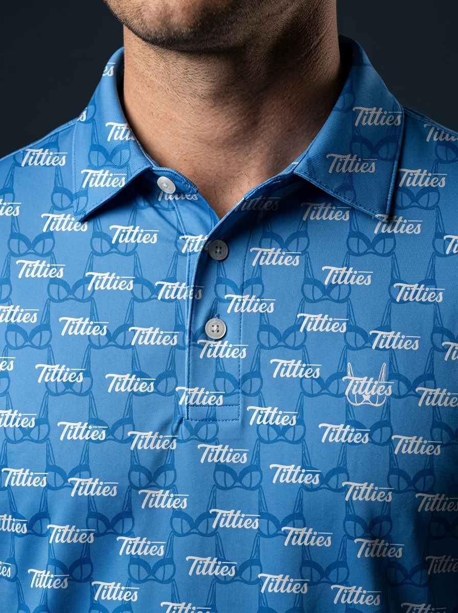 The Blue Lingerie Golf Polo