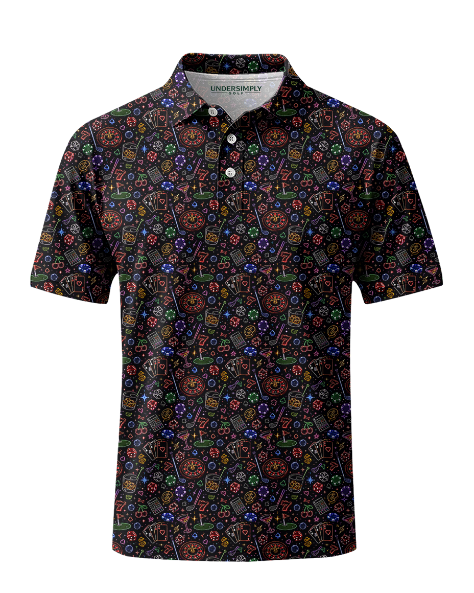Vegas Nights Golf Polo