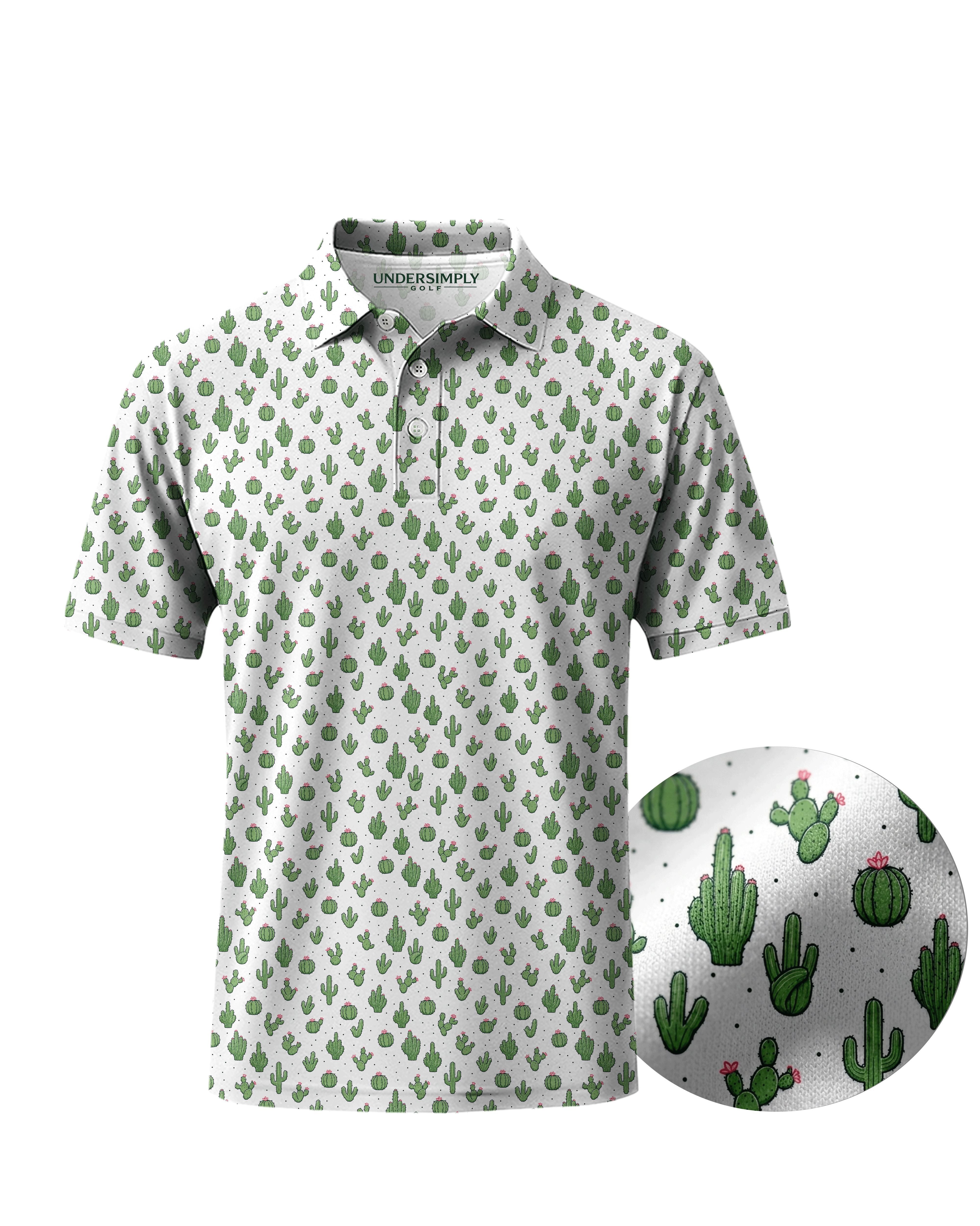 Cactus With Attitude Polo