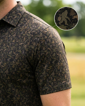 The Sasquatch Camo Polo