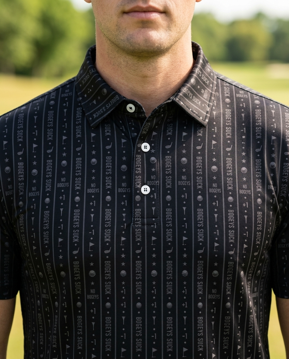 No Bogeys Golf Polo