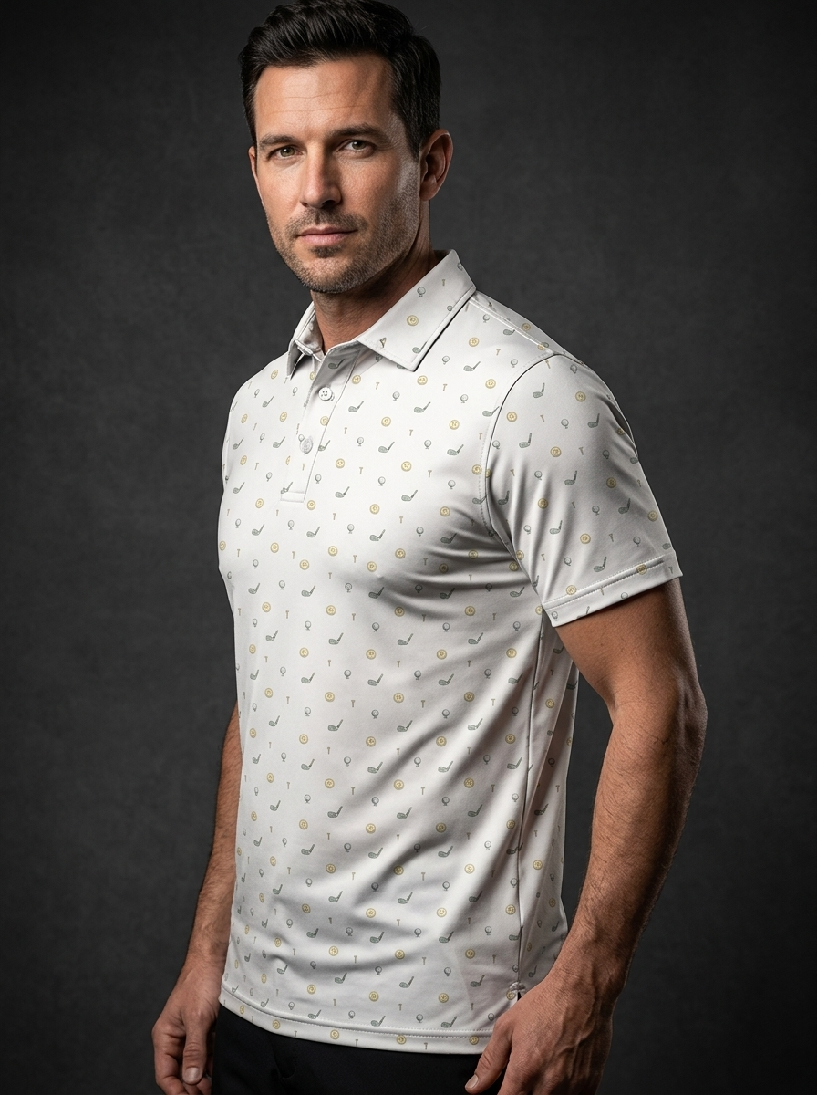 Banana Slice Golf Polo