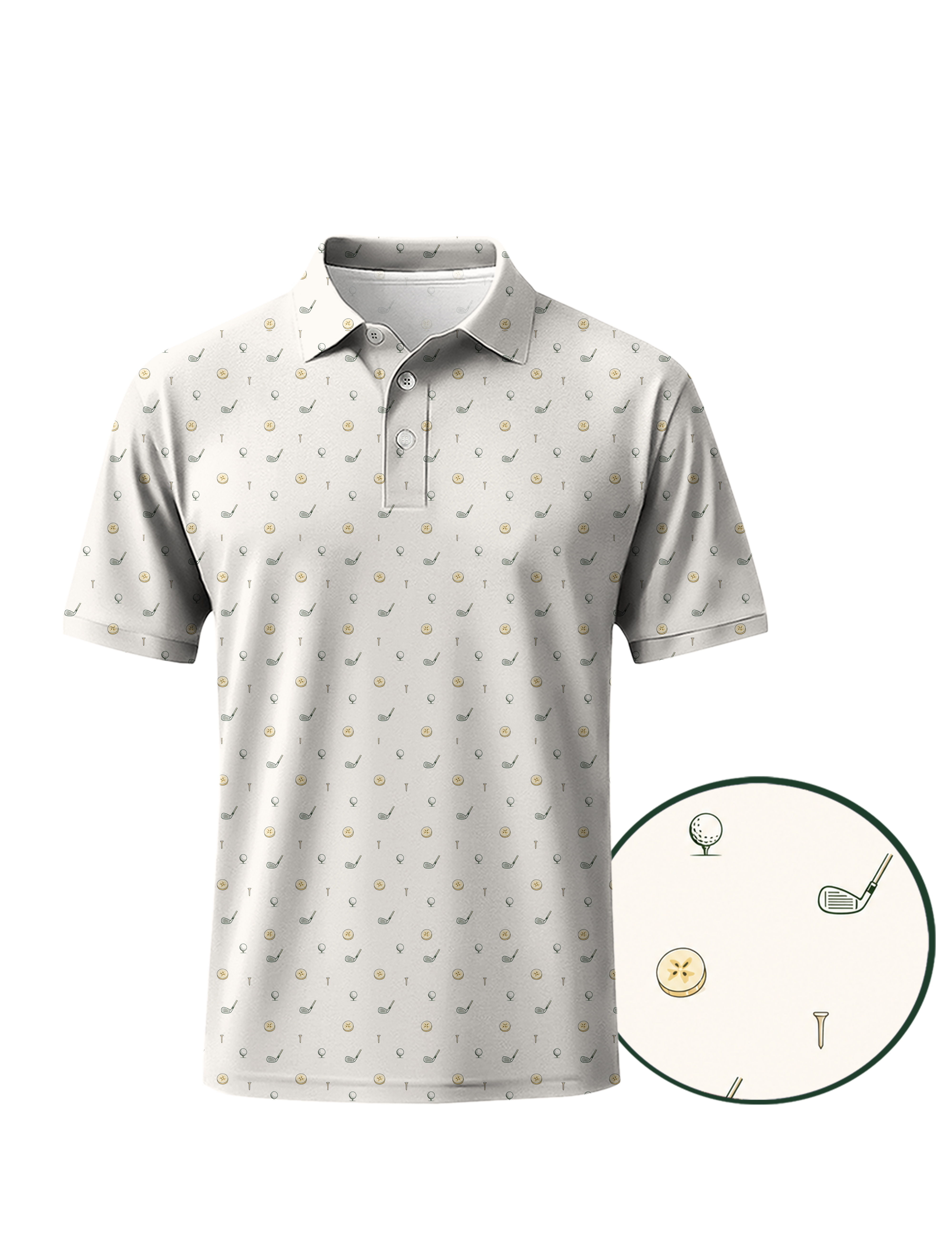 Banana Slice Golf Polo