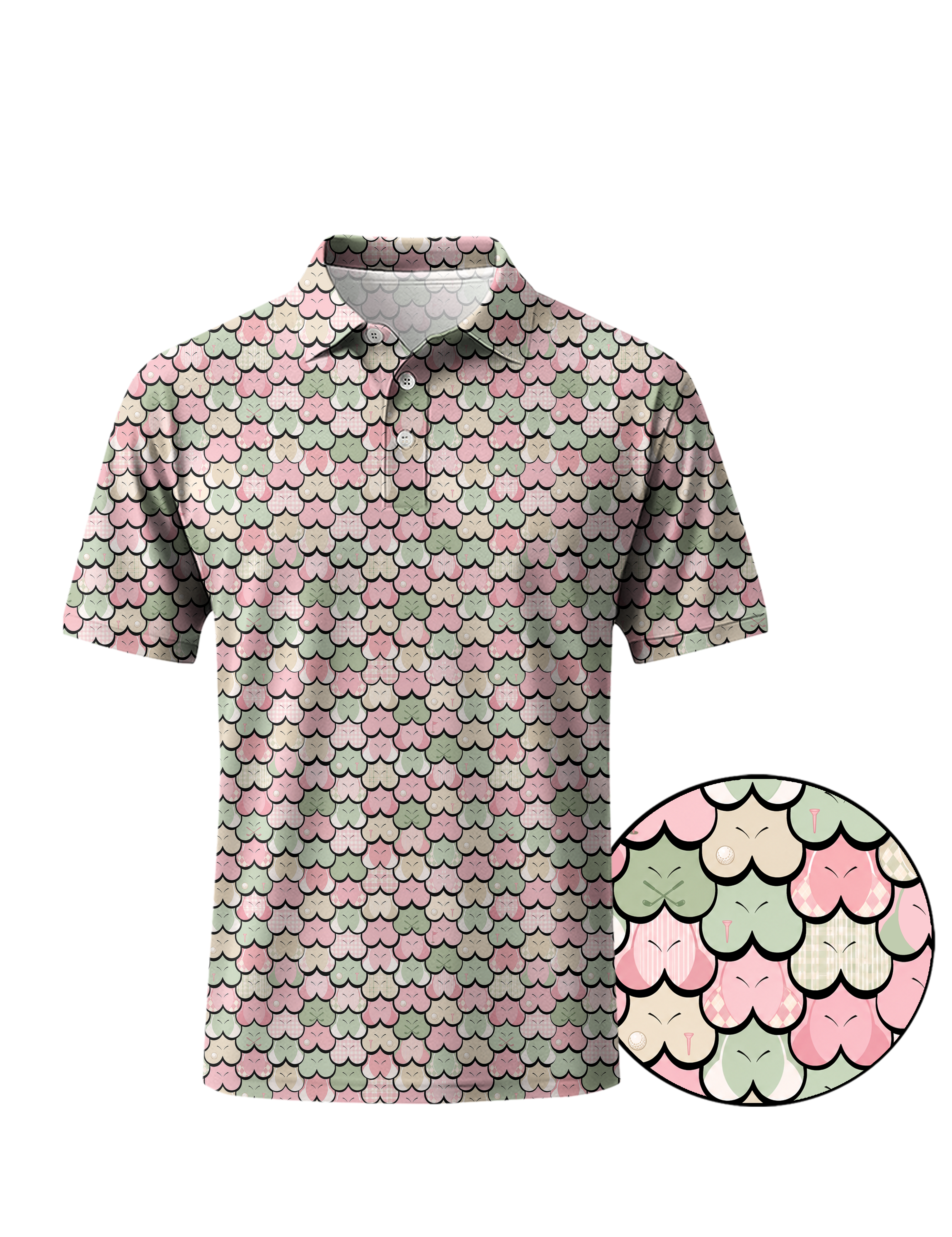 The Pastel Canopy Polo Golf Polo