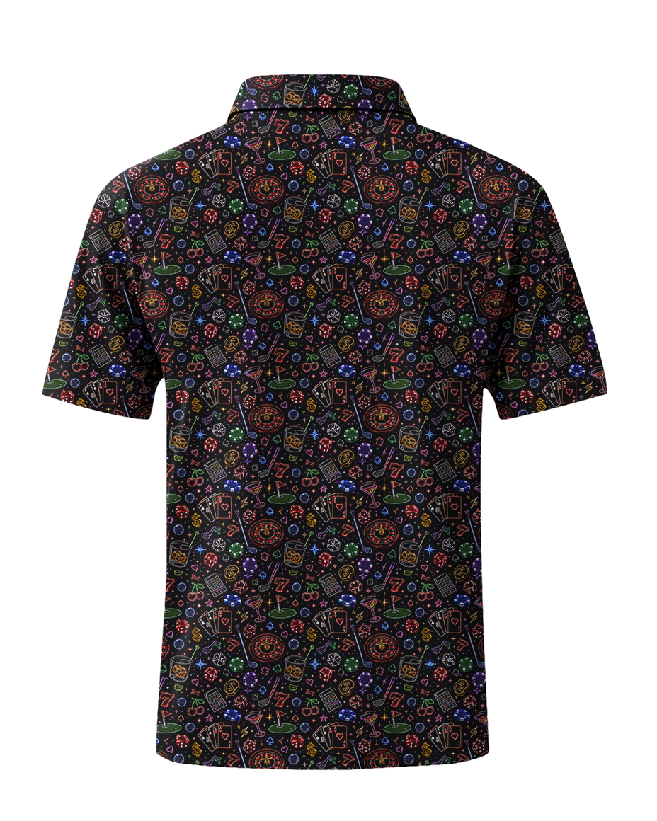 Vegas Nights Golf Polo