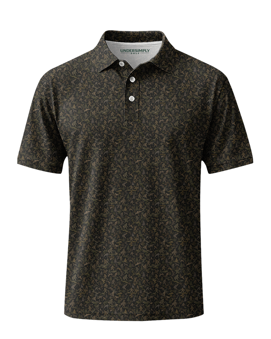 The Sasquatch Camo Polo