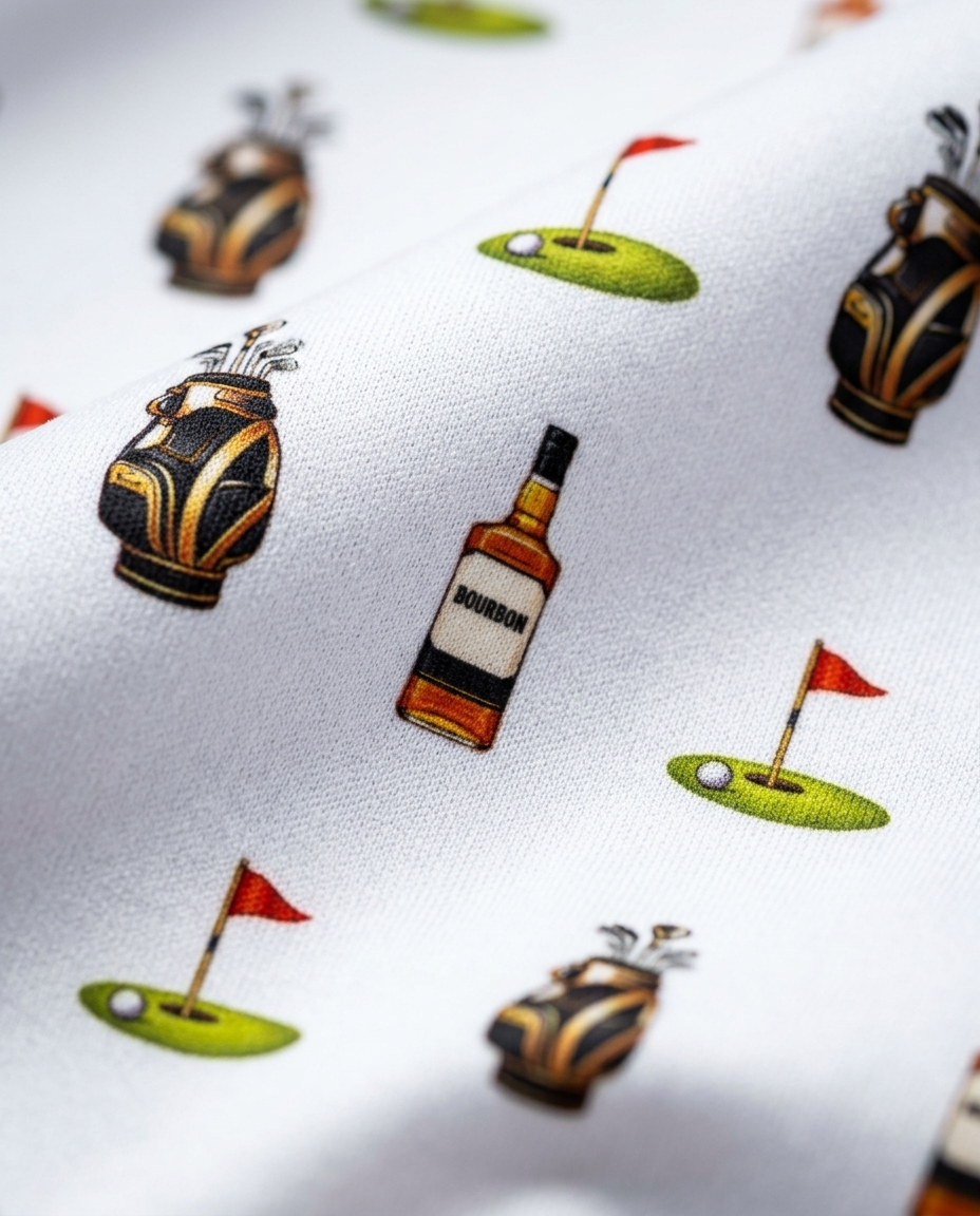 Fairway & Whiskey Golf Polo