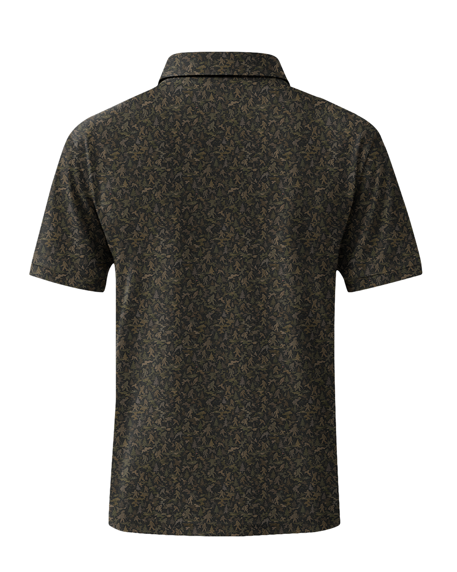 The Sasquatch Camo Polo