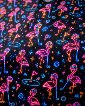 Flamingle Golf Polo