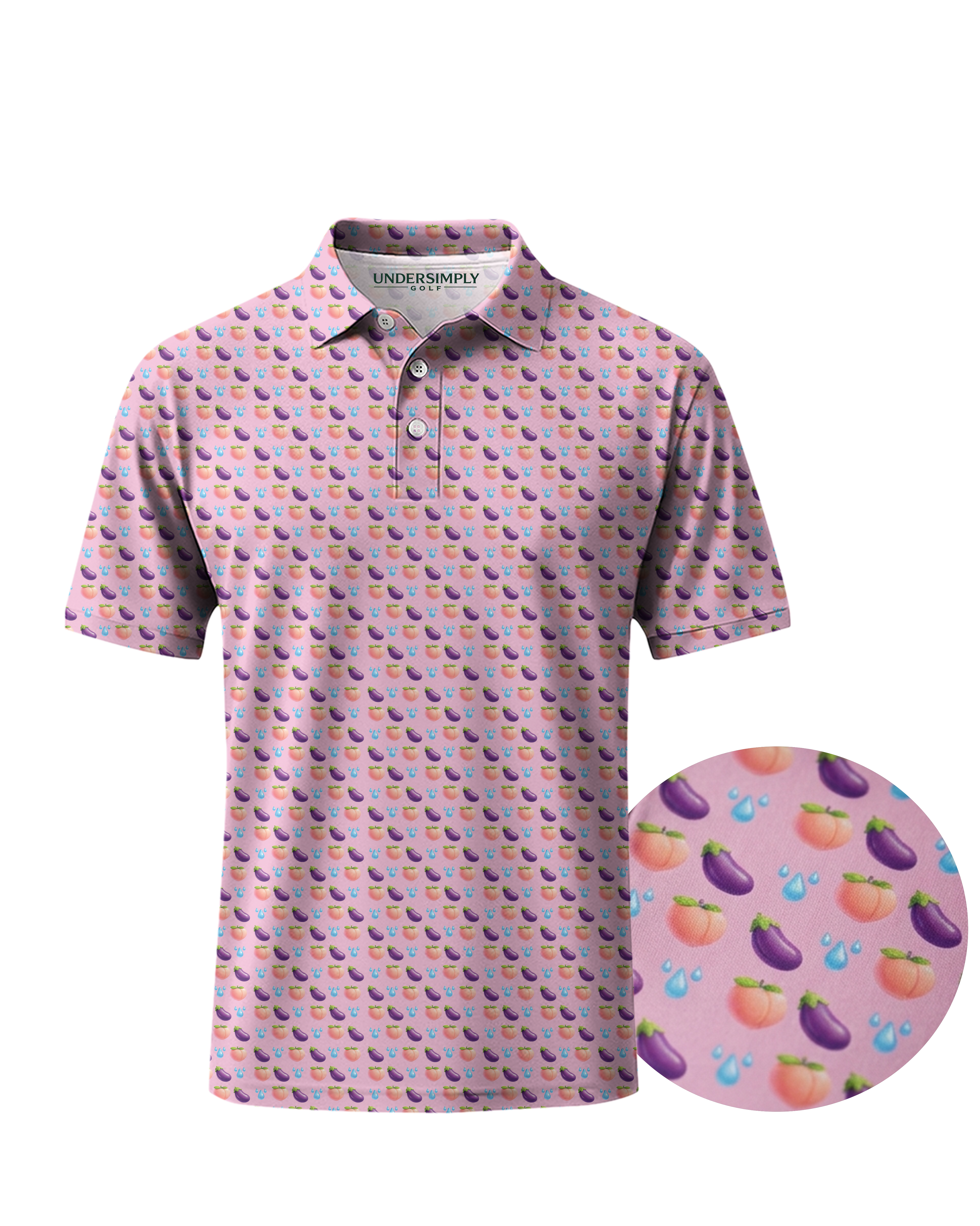 The Pink Orchard Polo Golf Polo