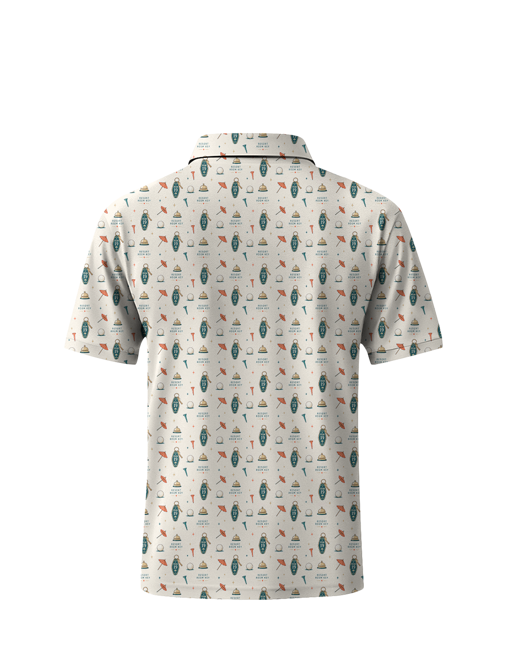 Resort Room Key Golf Polo