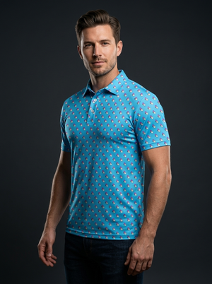 The Two Finger Salute Golf Polo
