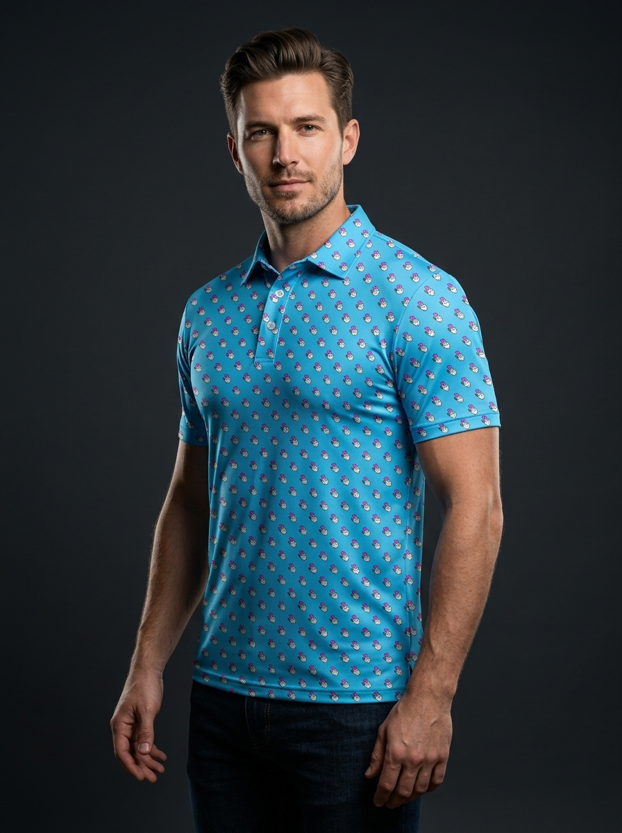 The Two Finger Salute Golf Polo