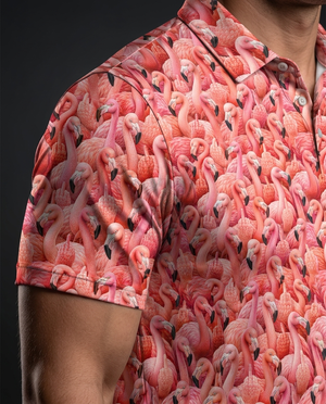 The Flamingle Polo Golf Polo