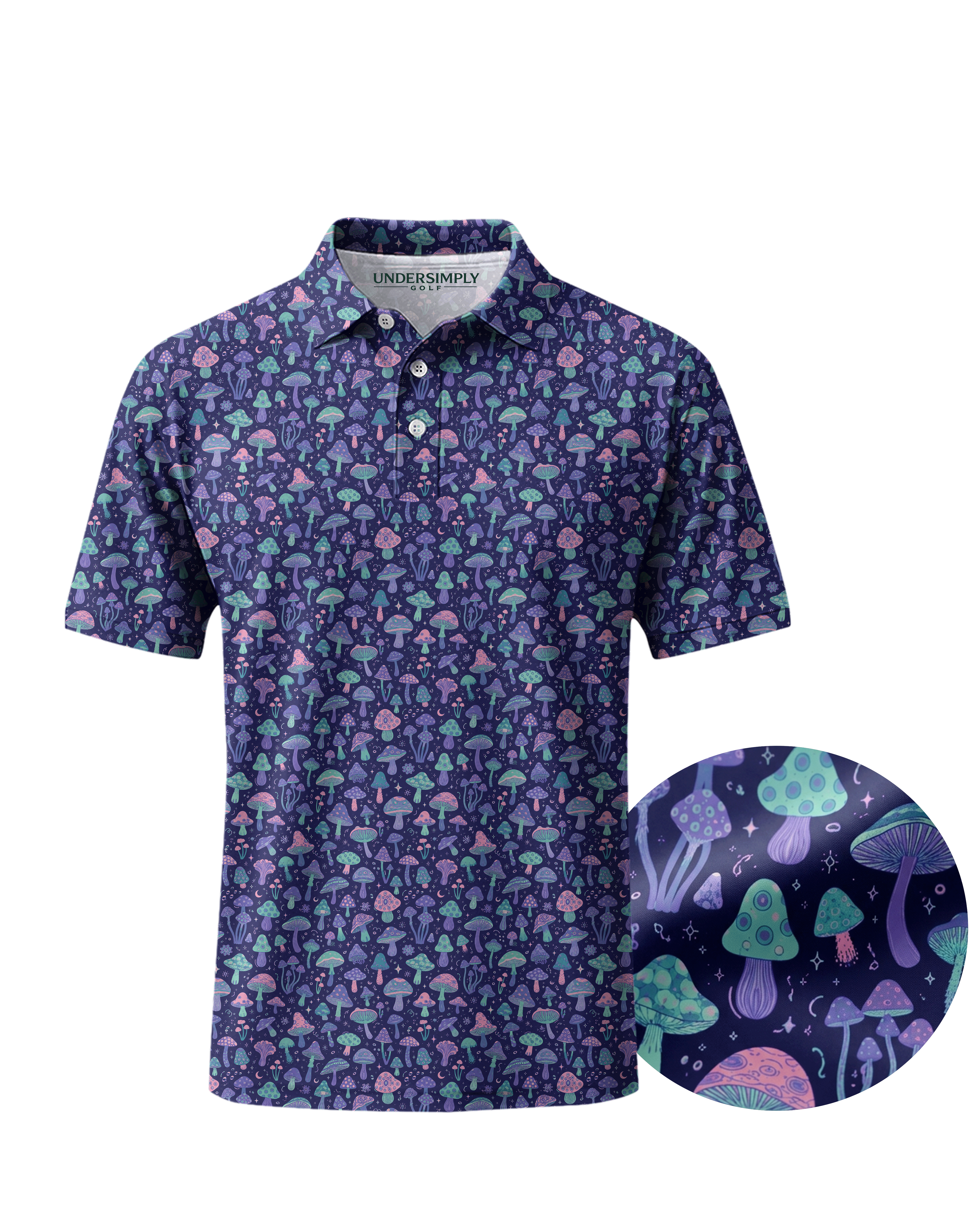 Psychedelic Mushroom Polo