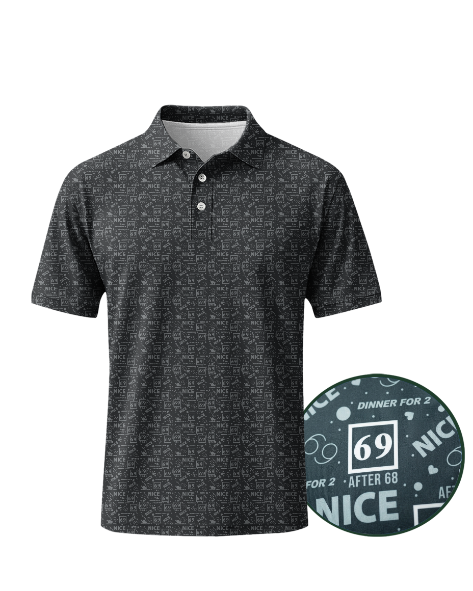 The Charcoal Club Golf Polo