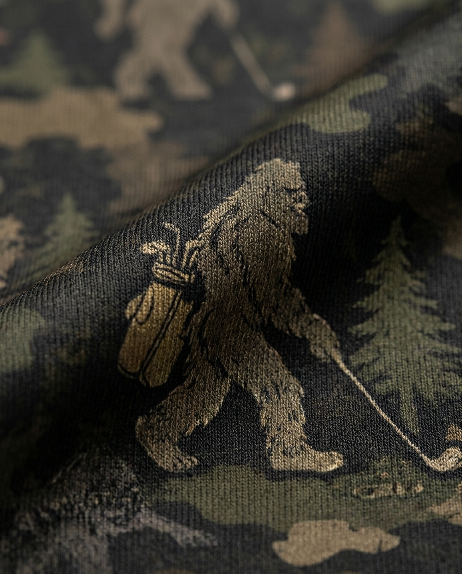 The Sasquatch Camo Polo
