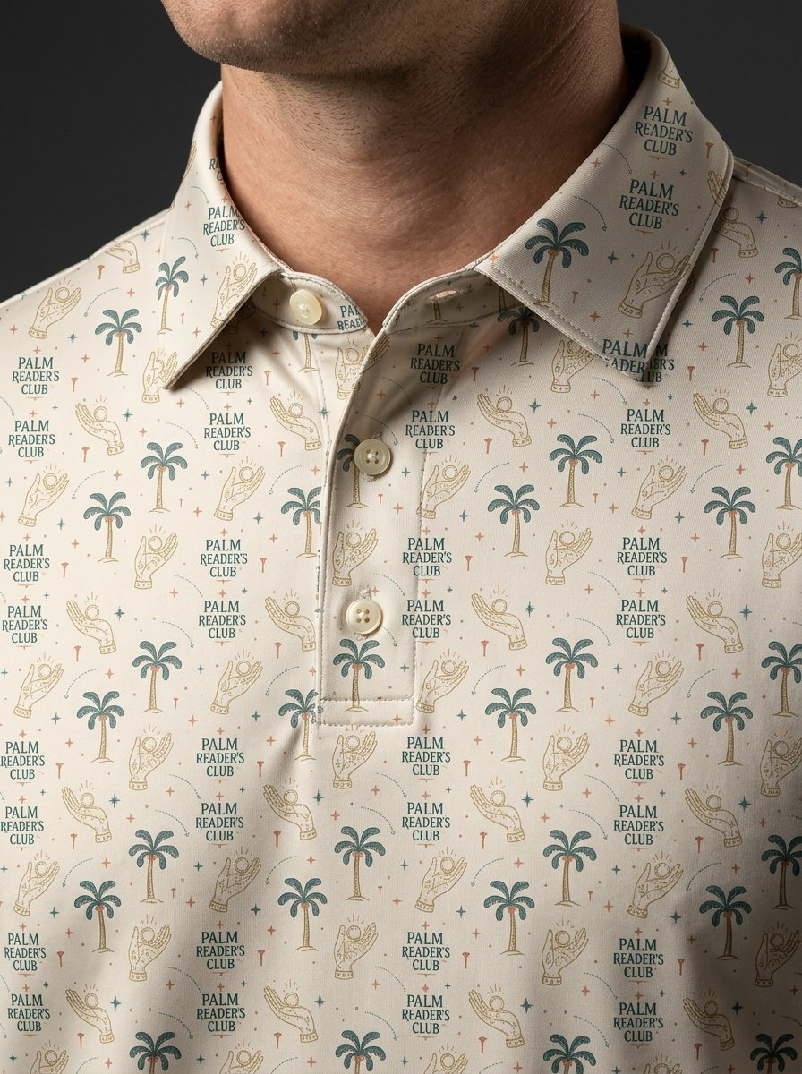 Palm Readers Club Golf Polo