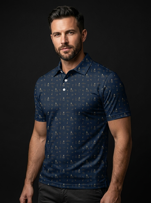 Caddy After Dark Golf Polo