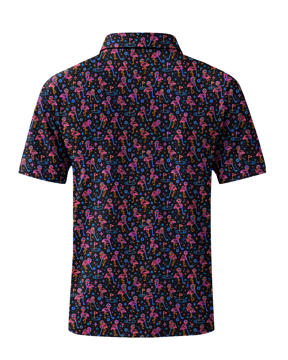 Flamingle Golf Polo