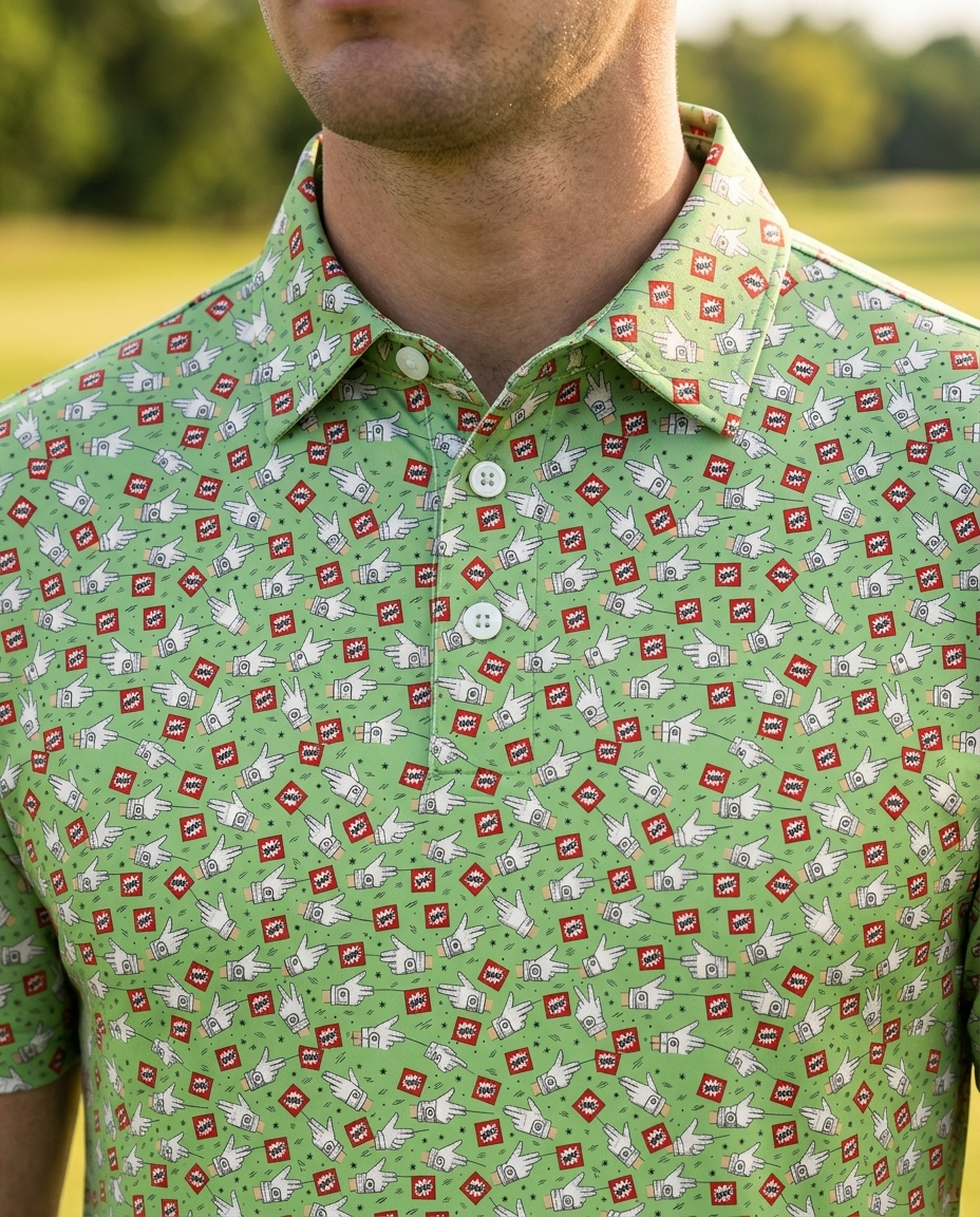 Finger Bang Golf Polo