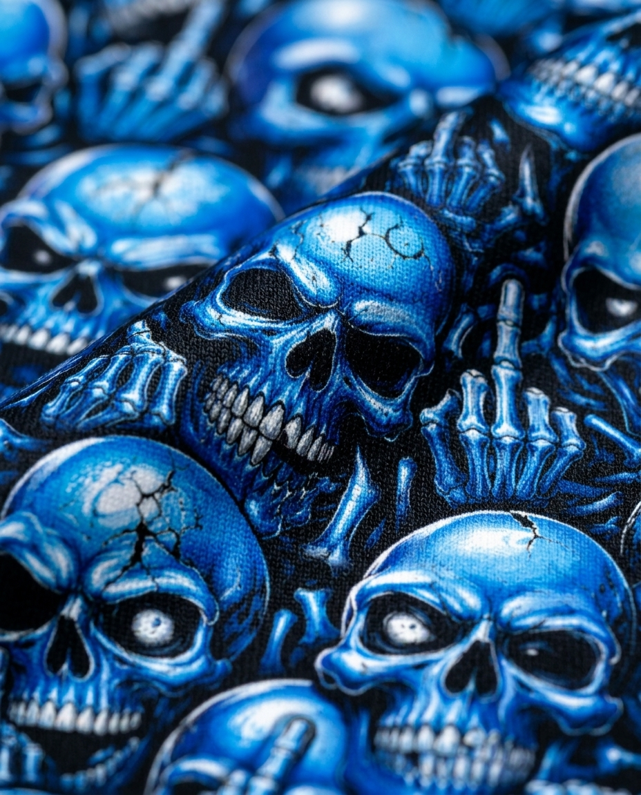 The Skull Mood Polo Golf Polo
