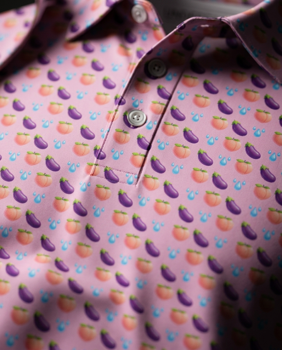 The Pink Orchard Polo Golf Polo