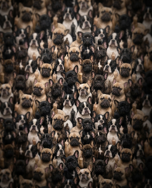 French Bulldog Golf Polo