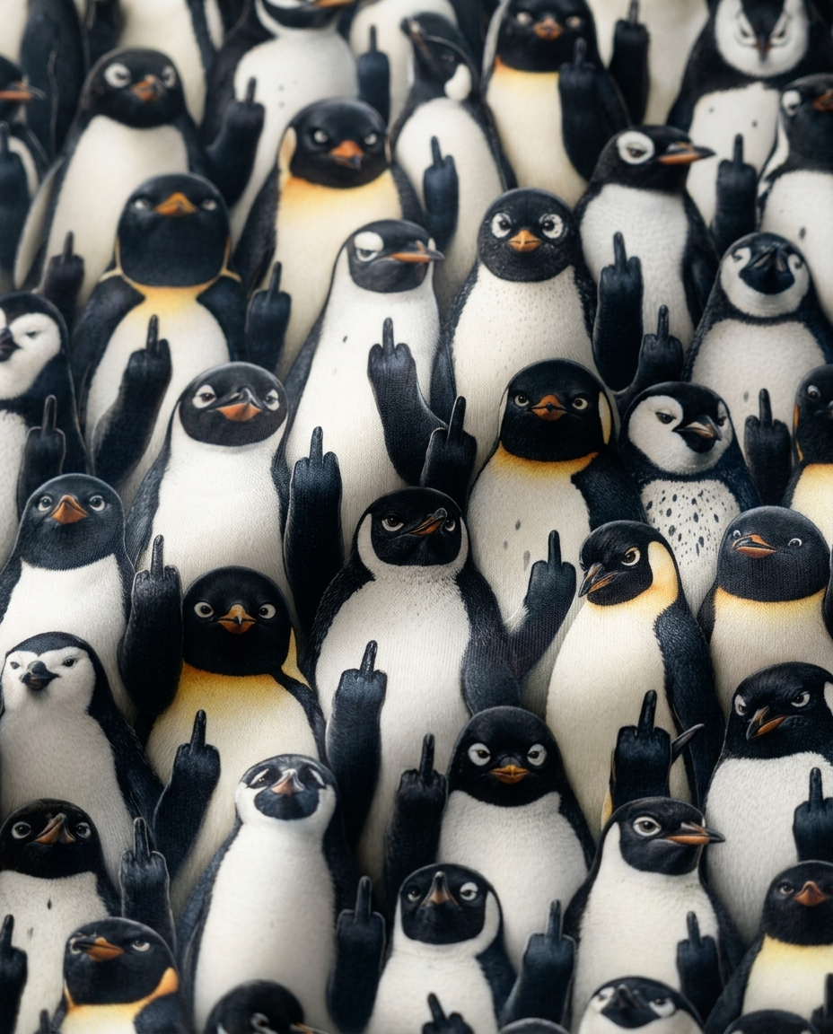 The Penguined Polo Golf Polo