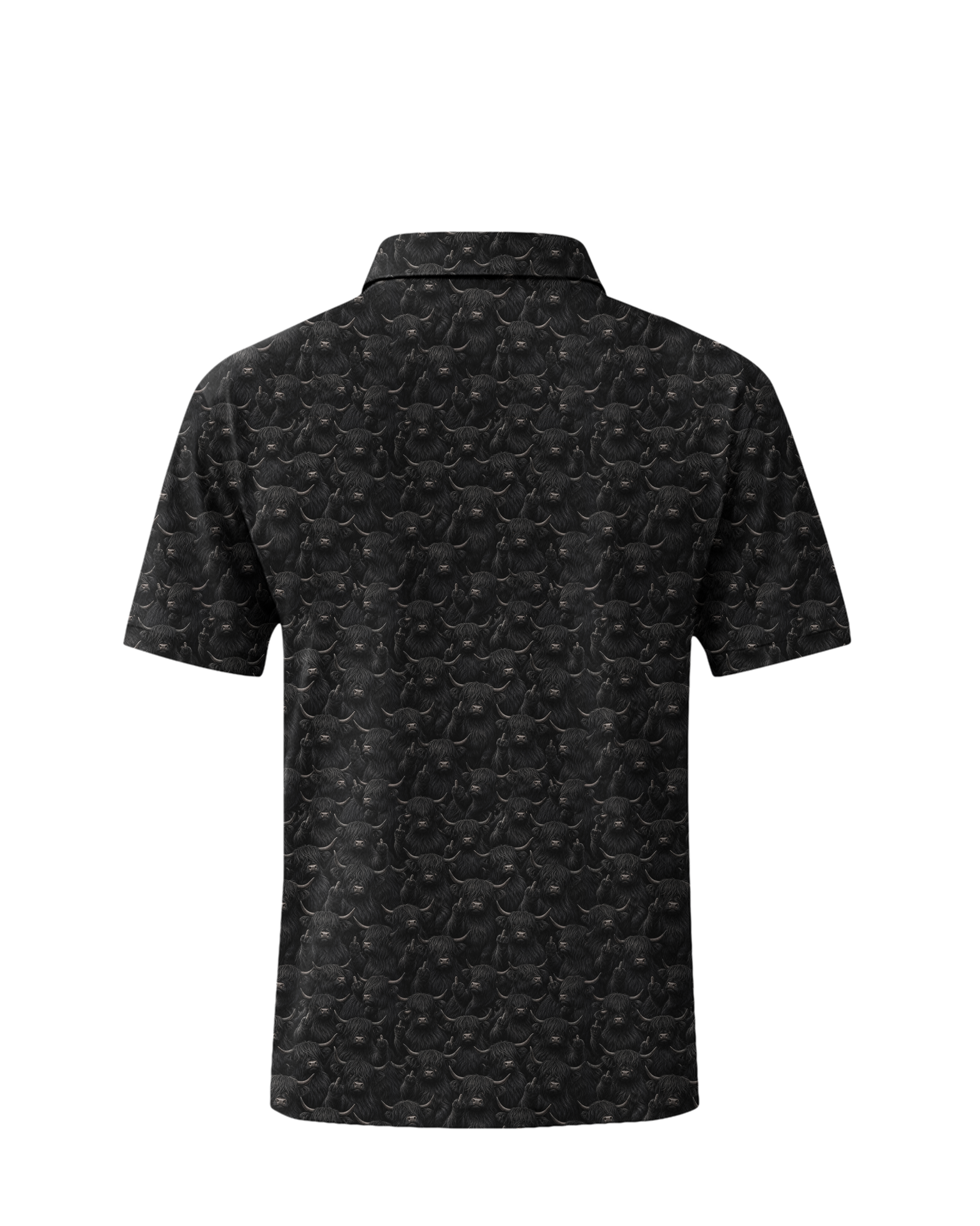 The Moo Mood Polo Golf Polo