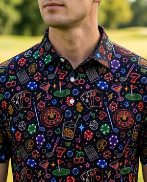 Vegas Nights Golf Polo