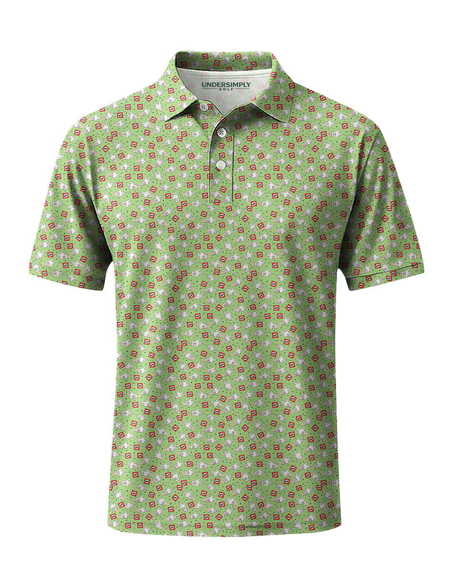 Finger Bang Golf Polo