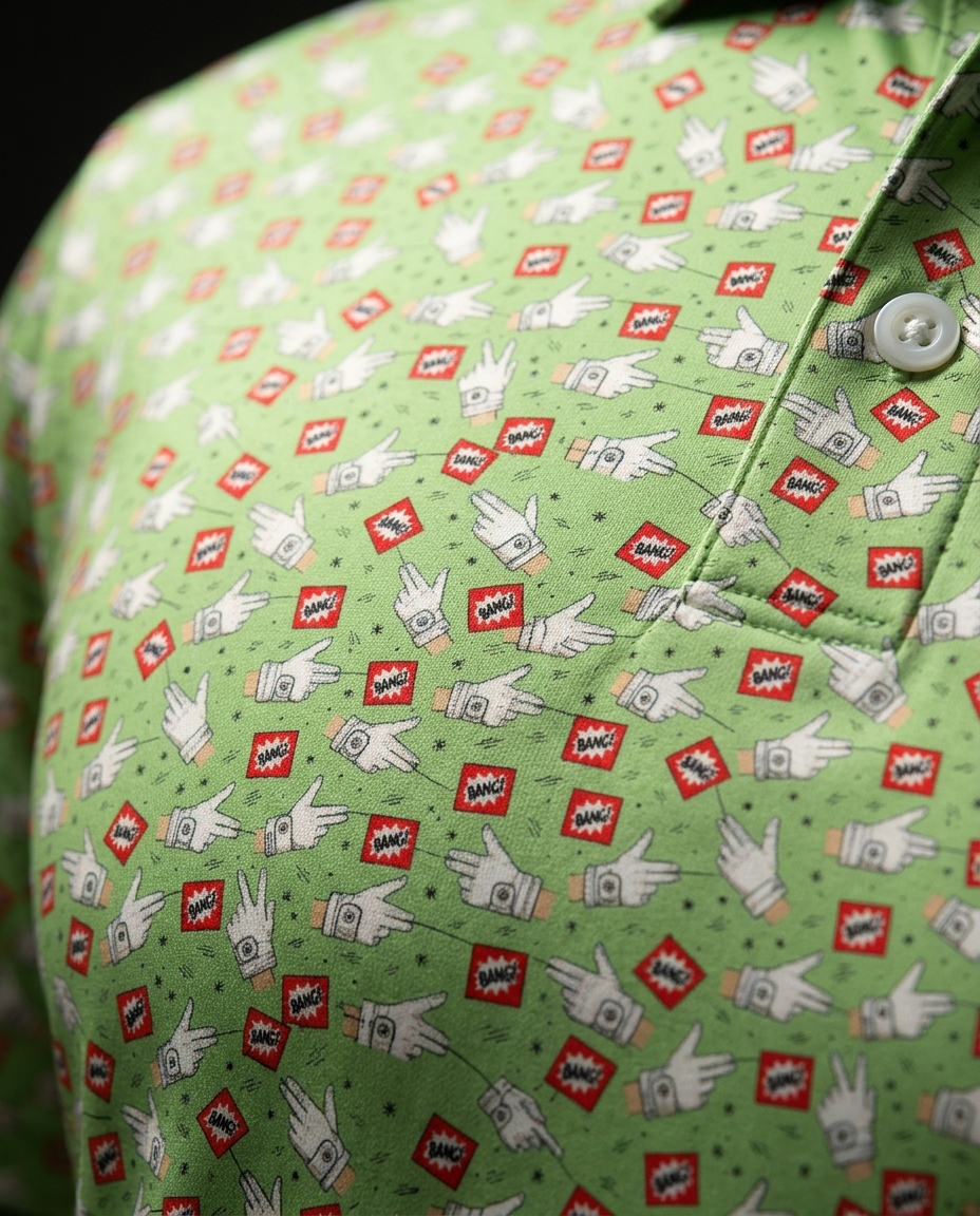 Finger Bang Golf Polo