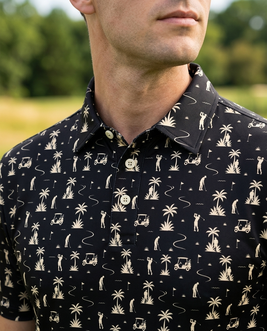 The Palm Mischief Polo