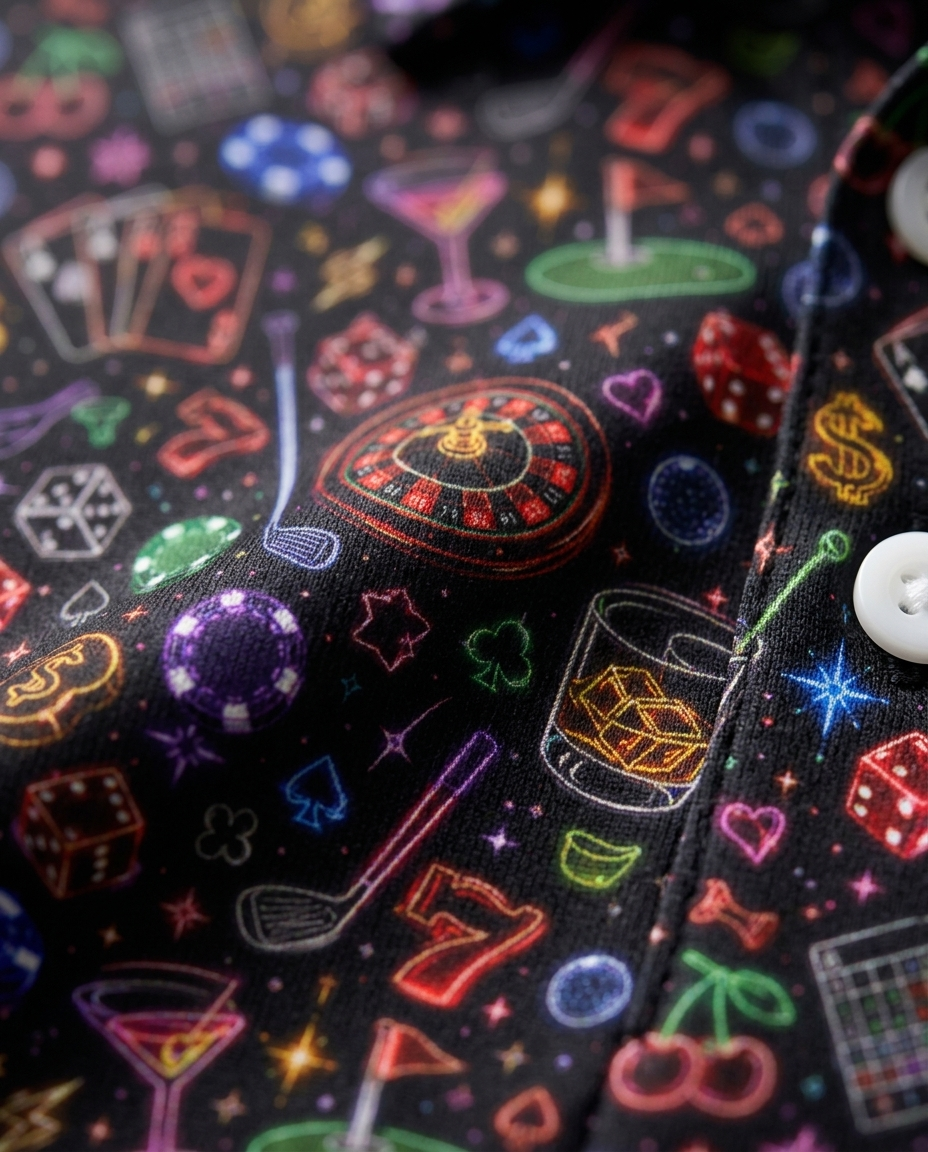 Vegas Nights Golf Polo
