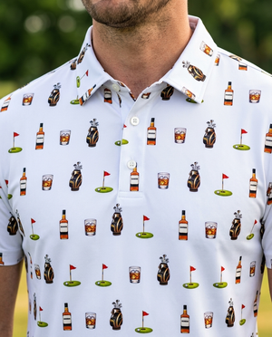 Fairway & Whiskey Golf Polo