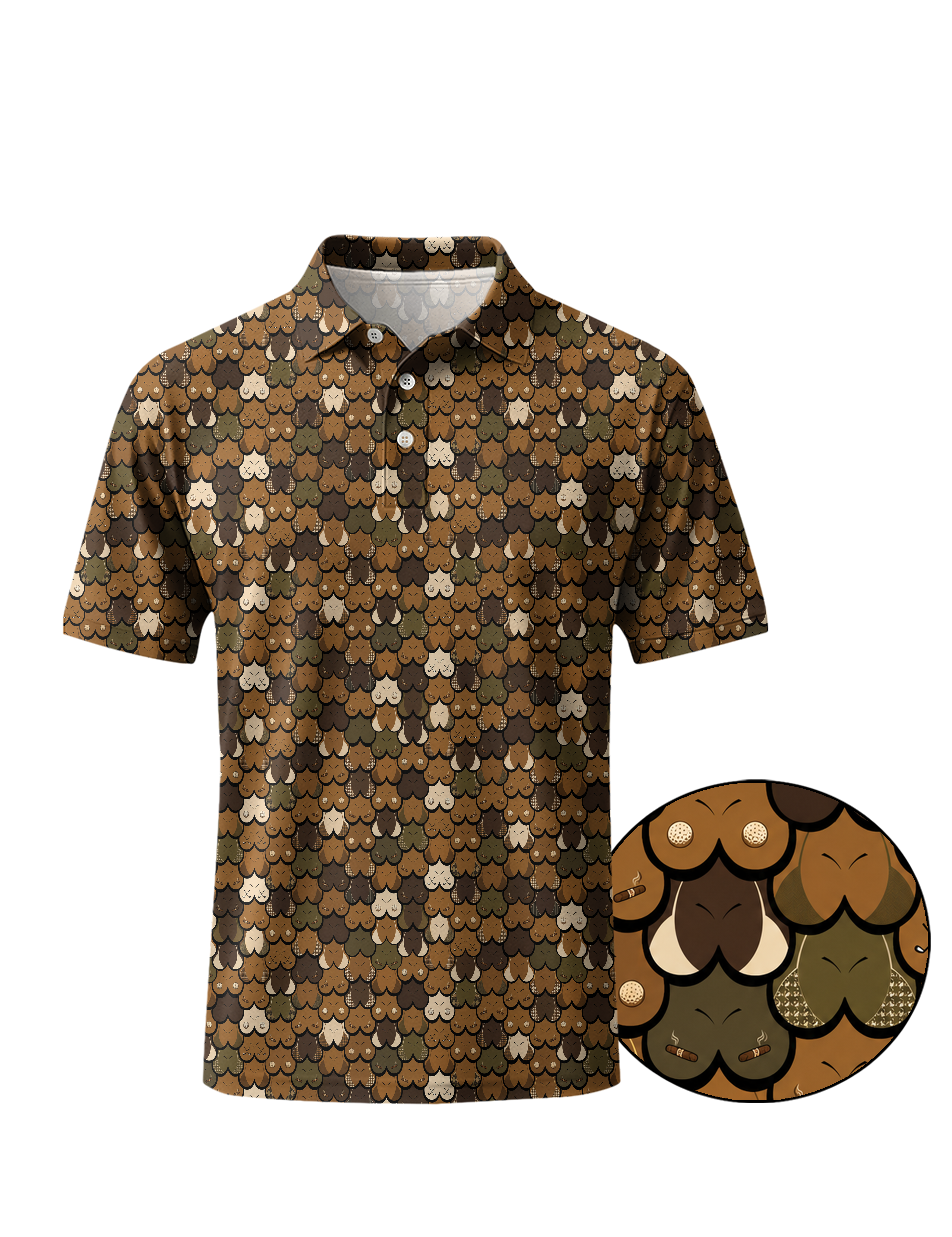 The Lodge Fairway Polo Golf Polo