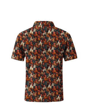 The Cocky Rooster Polo Golf Polo