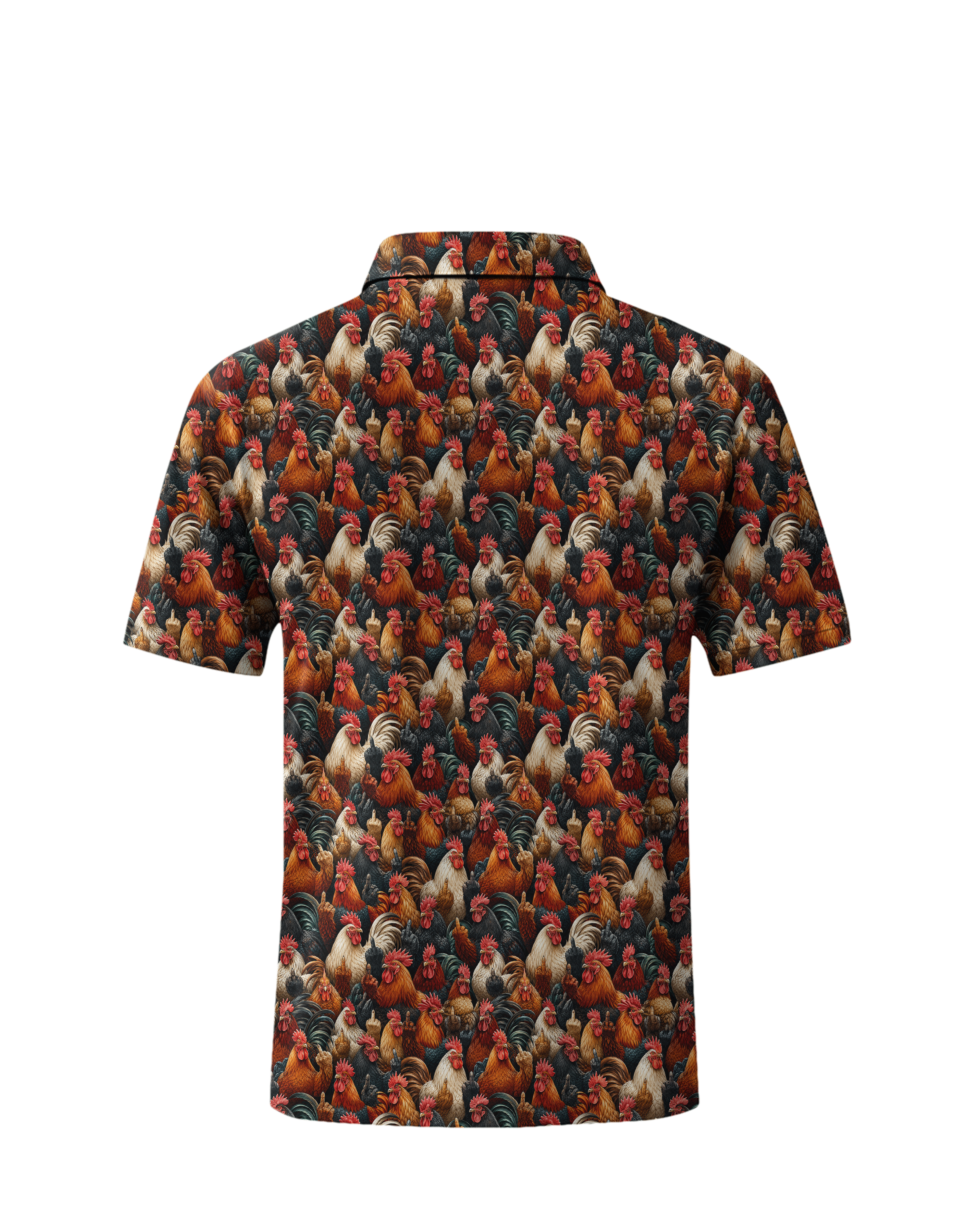 The Cocky Rooster Polo Golf Polo