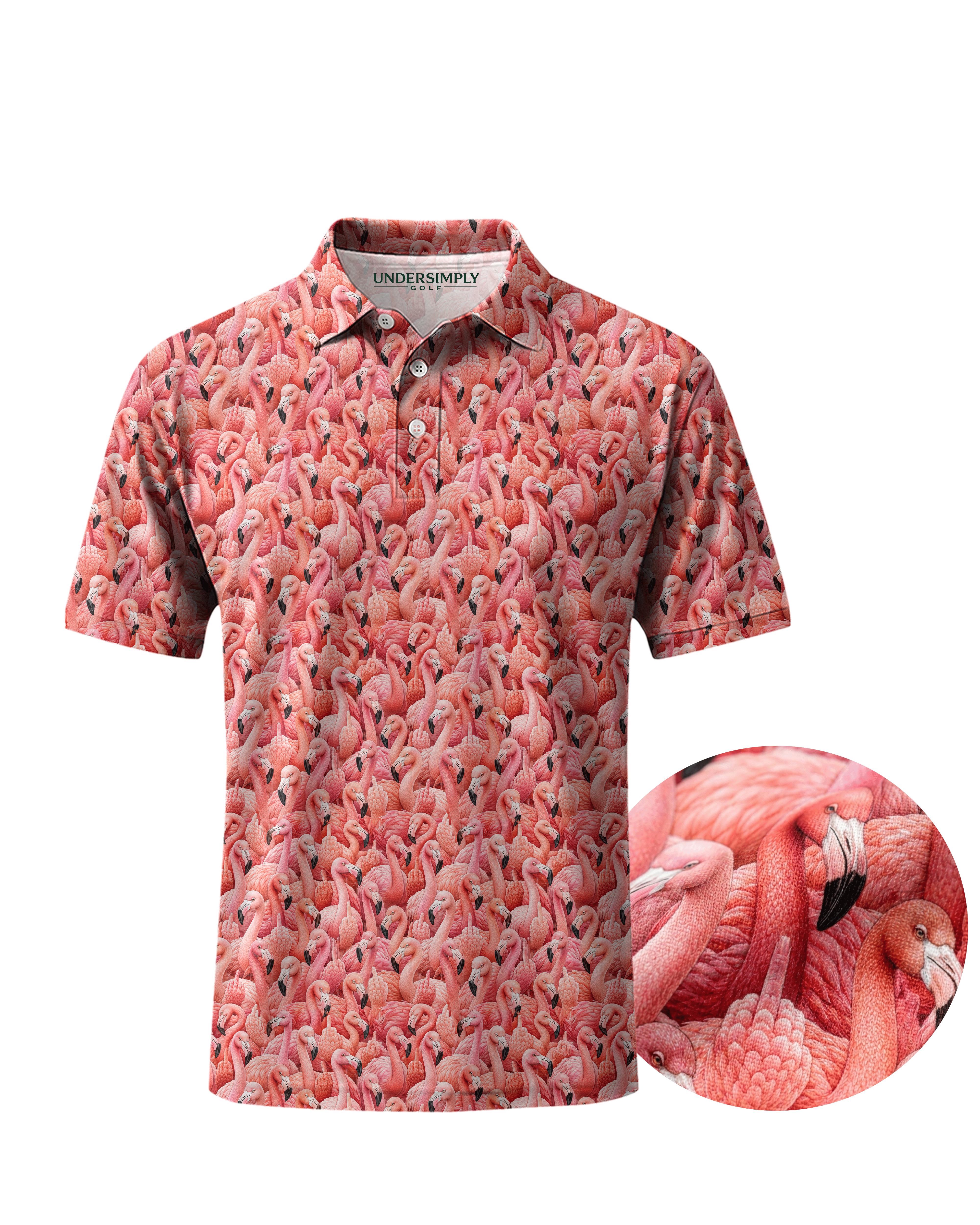 The Flamingle Polo Golf Polo