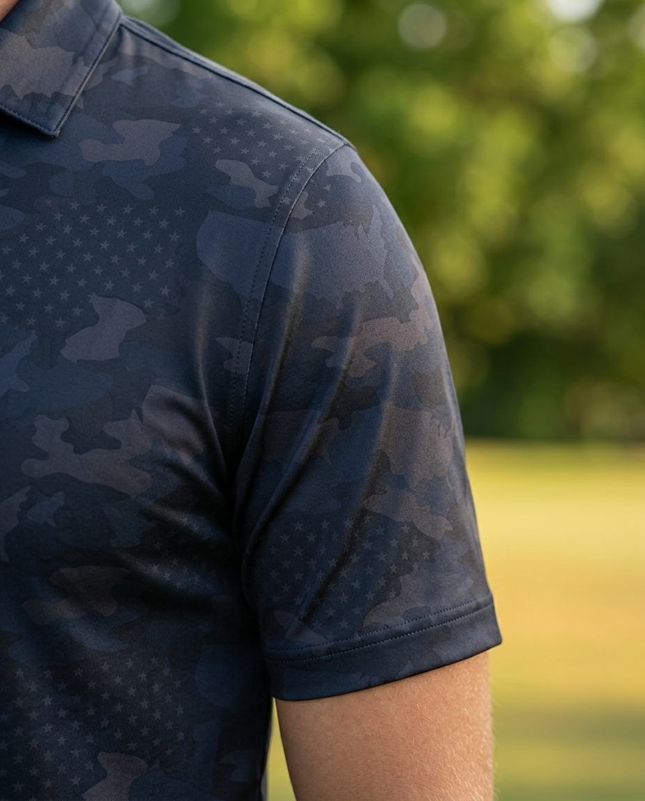 The Midnight Patriot Polo