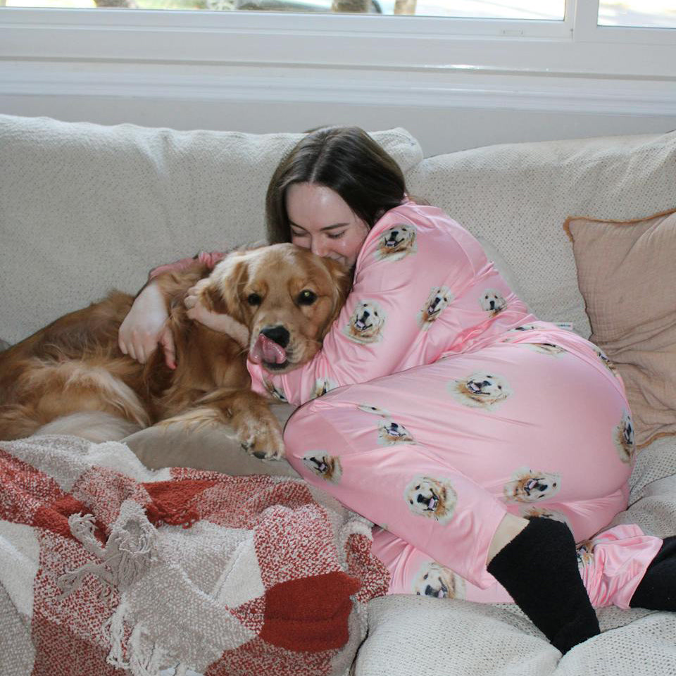 Custom Face Satin Pajamas Set