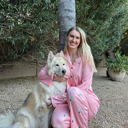 Custom Face Satin Pajamas Set