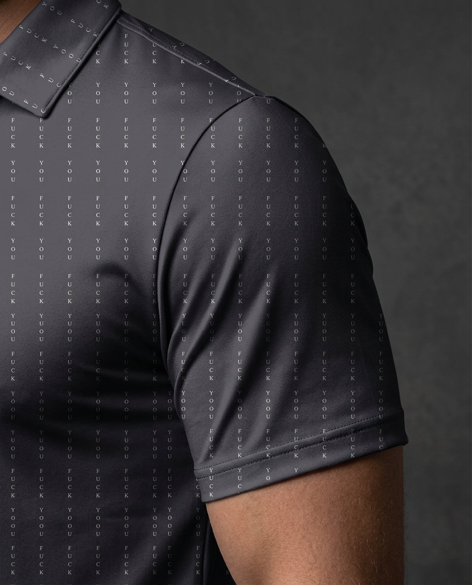 Fine Print Polo